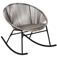 Zanzibar Rocking Chair Grey